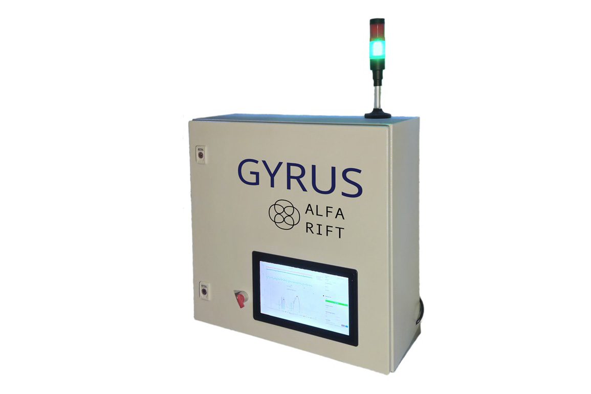 Gyrus alpha in-air monitoring system